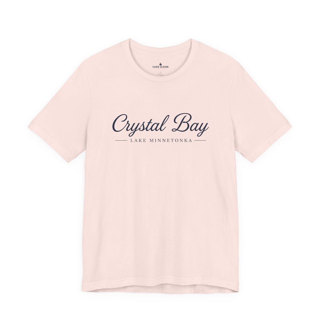 Crystal Bay Lake Minnetonka Tee - Lake Minnetonka Script T‑Shirt