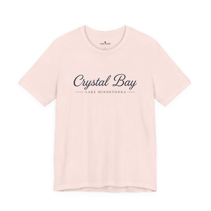 Crystal Bay Lake Minnetonka Tee - Lake Minnetonka Script T‑Shirt
