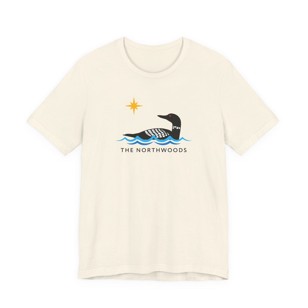 Wisconsin Northwoods Loon Tee