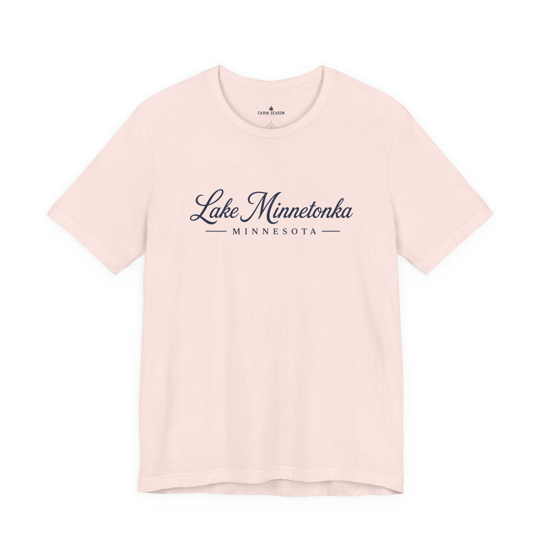 Lake Minnetonka Tee - Minnesota Lake Script Shirt