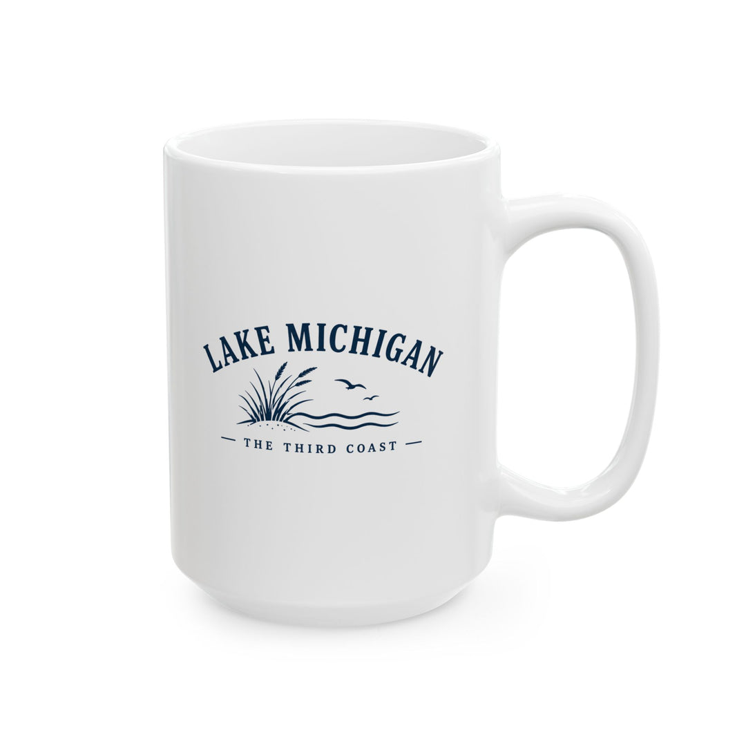 Lake Michigan Mug — Lakeside Calm Coffee Cup (11oz &amp; 15oz)