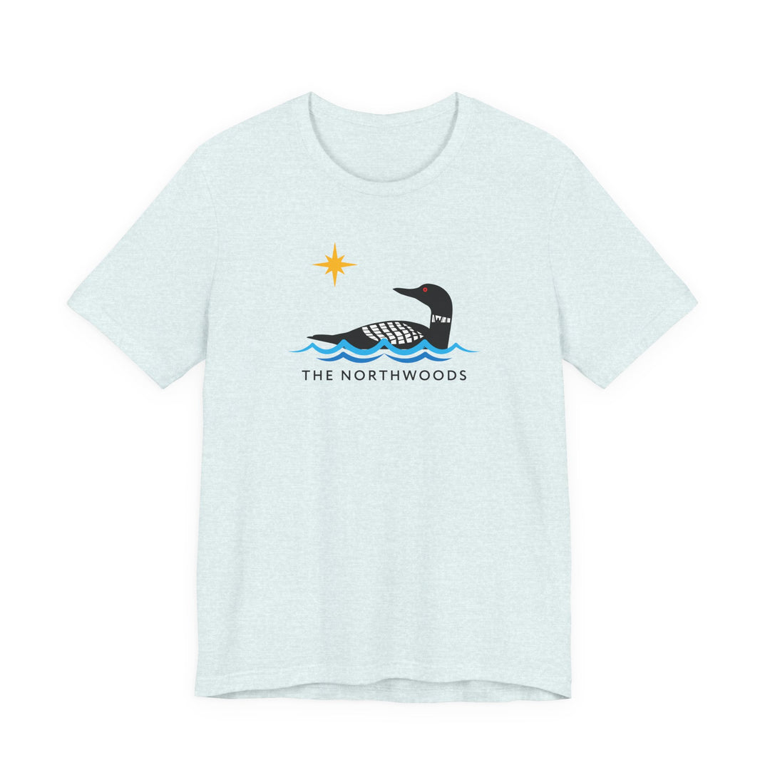 Wisconsin Northwoods Loon Tee