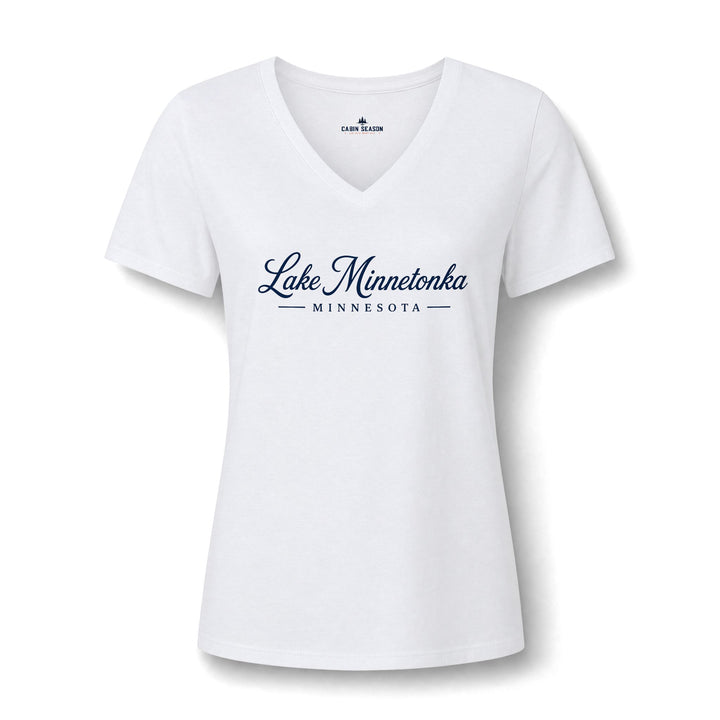 Lake Minnetonka V-Neck Tee — &