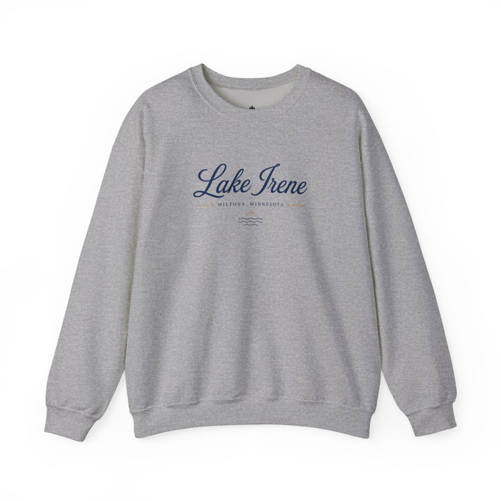 Lake Irene Miltona, Minnesota Crewneck Sweatshirt