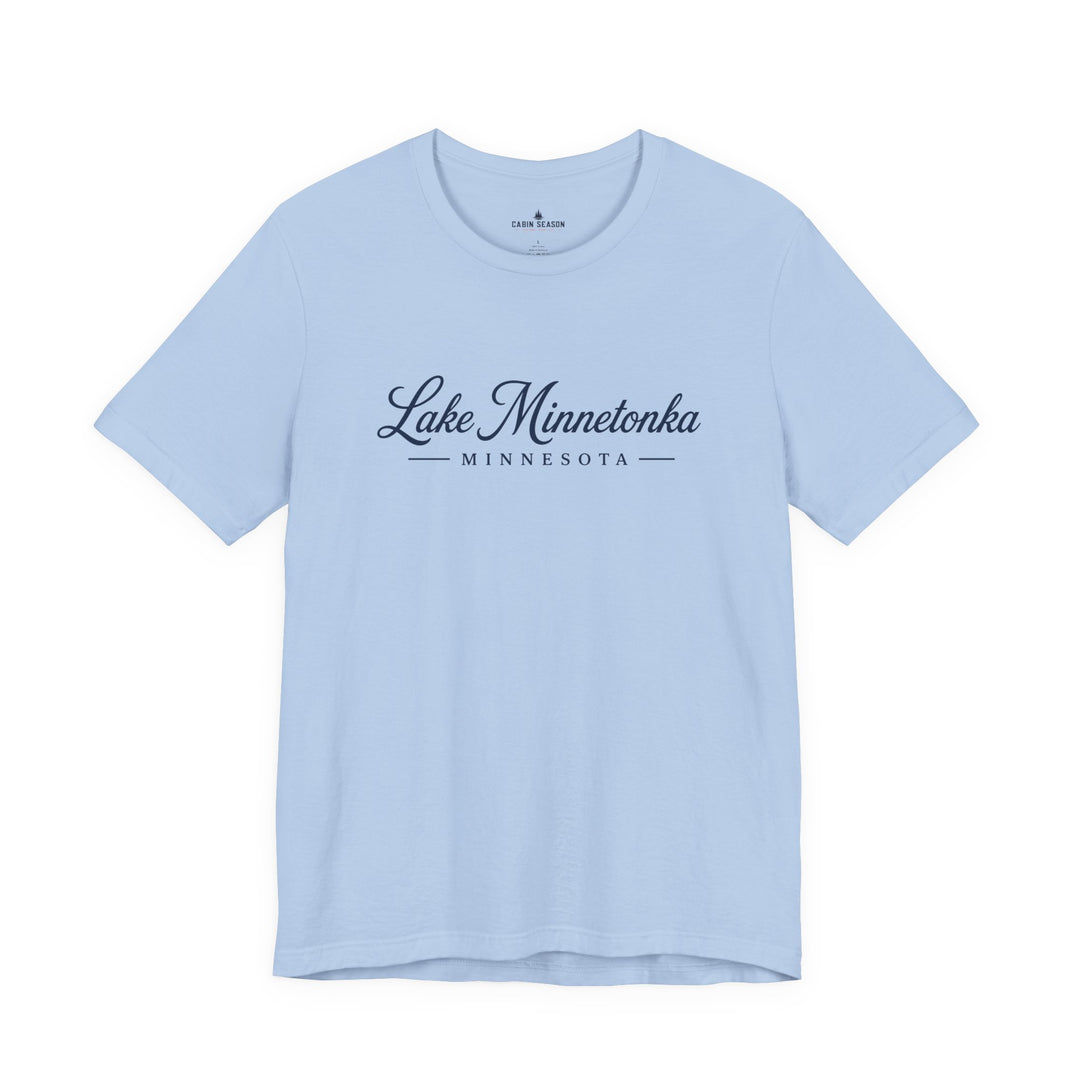 Lake Minnetonka Tee - Minnesota Lake Script Shirt