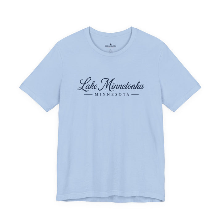 Lake Minnetonka Tee - Minnesota Lake Script Shirt