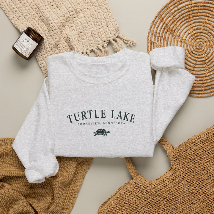Turtle Lake Shoreview, Minnesota Crewneck Sweatshirt