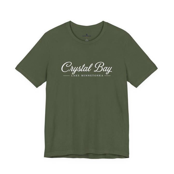 Crystal Bay Lake Minnetonka Tee - Lake Minnetonka Script T‑Shirt