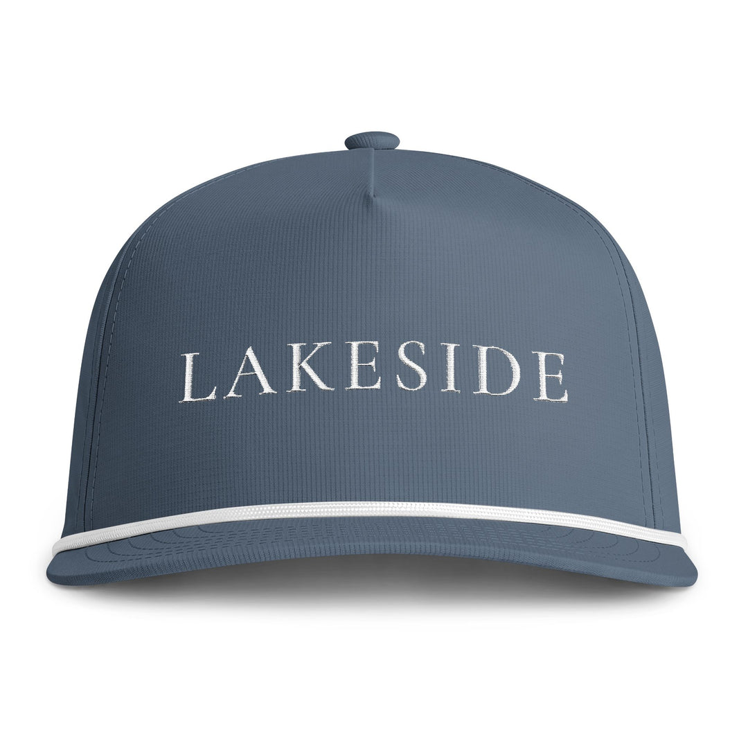 Lakeside Rope Hat | Embroidered Lake Hat