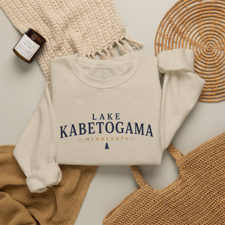 Lake Kabetogama Minnesota Crewneck Sweatshirt