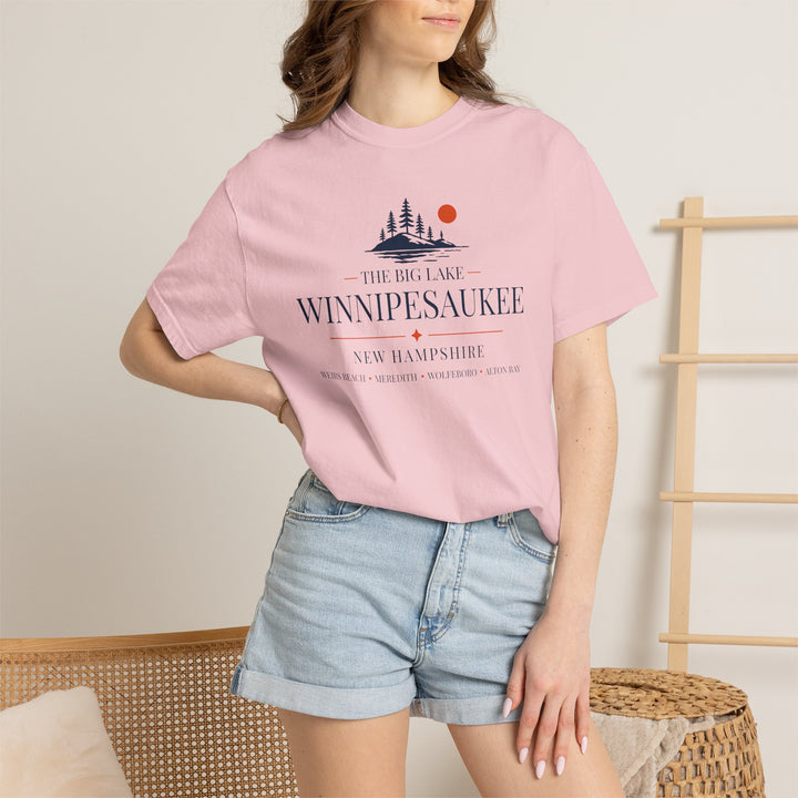 Lake Winnipesaukee New Hampshire T-Shirt — The Big Lake Island Tee