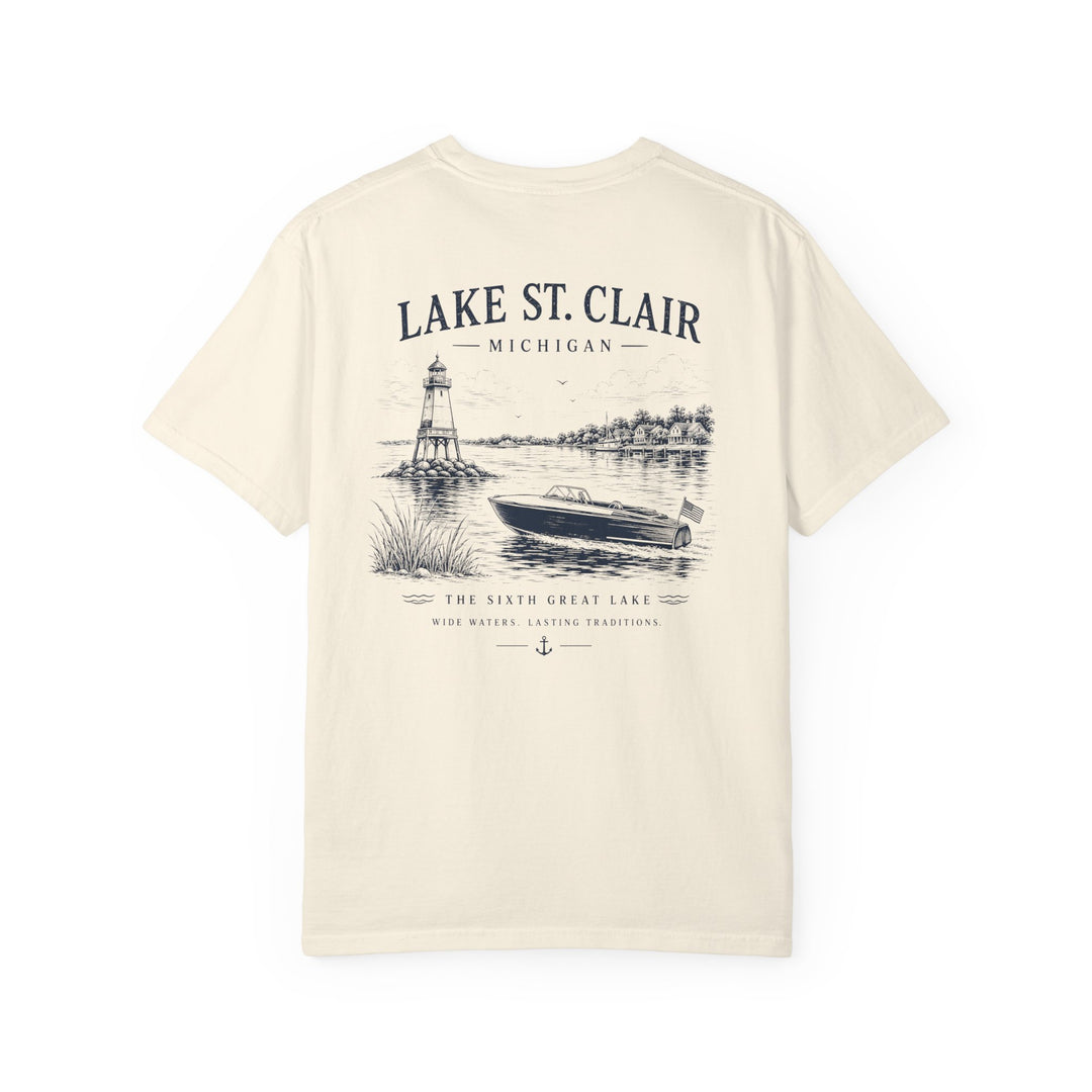 Lake St. Clair Michigan Tee - The 6th Great Lake Shirt
