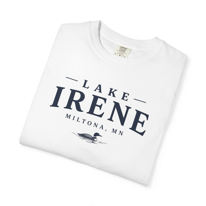 Lake Irene T-Shirt — Miltona MN Lake Tee with Loon Graphic