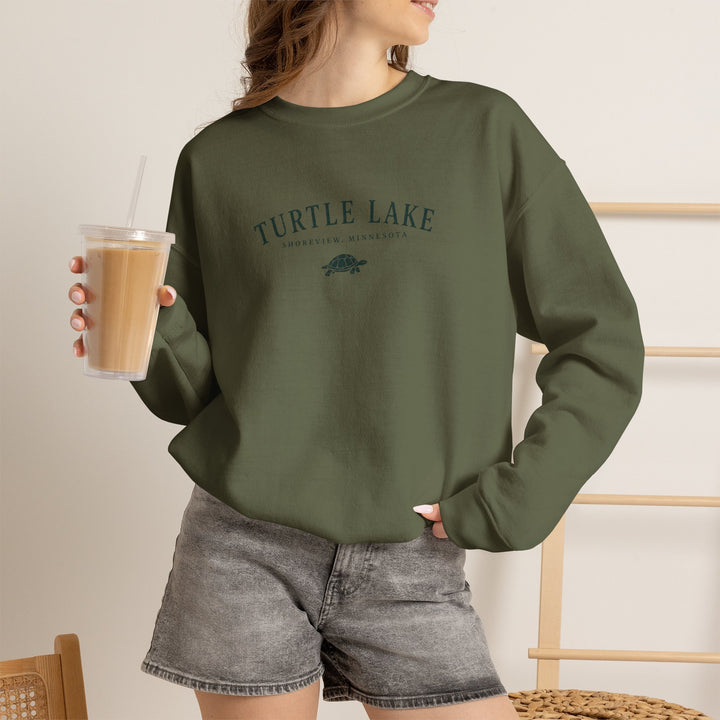 Turtle Lake Shoreview, Minnesota Crewneck Sweatshirt