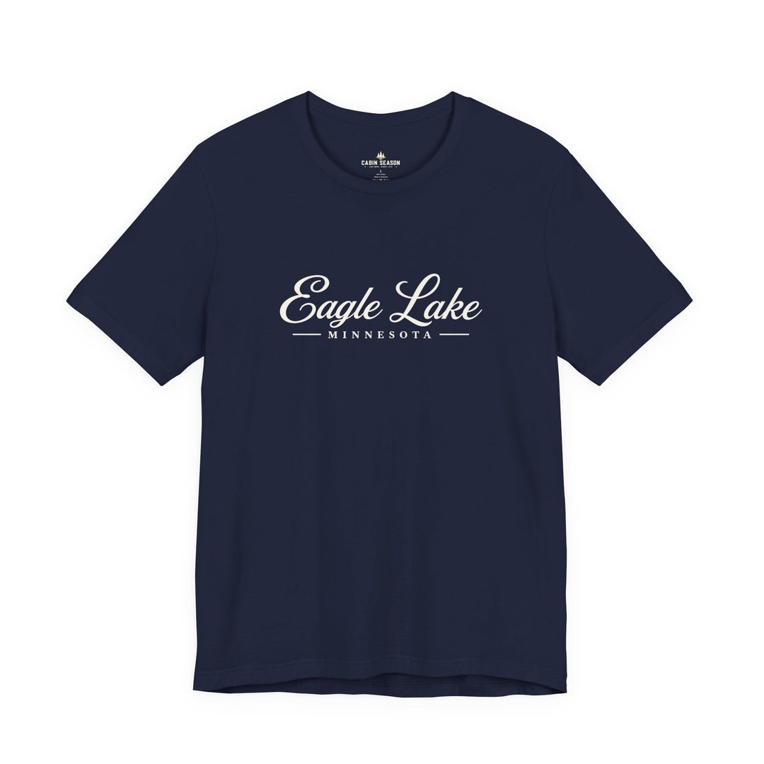 Eagle Lake Minnesota Script Tee