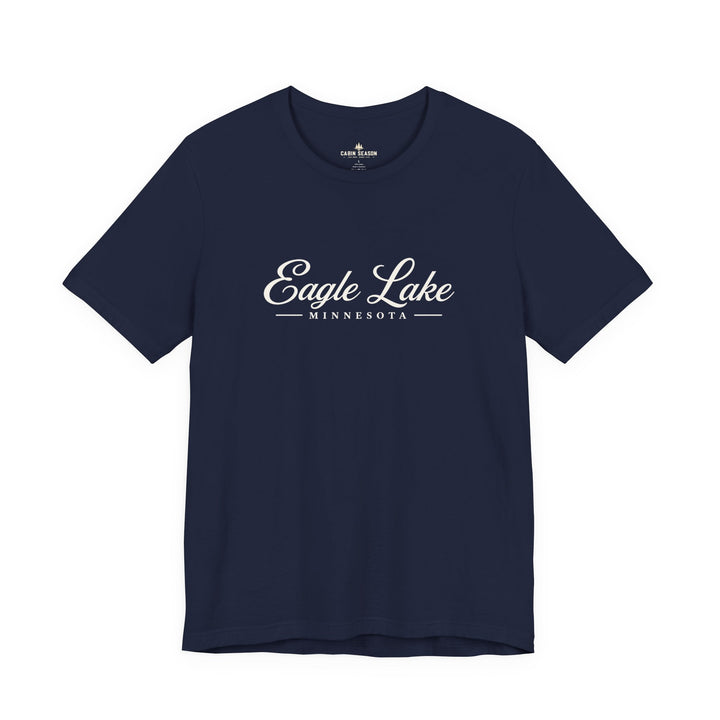 Eagle Lake Minnesota Script Tee