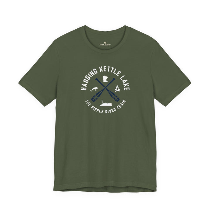 Hanging Kettle Lake - Ripple River Chain Tee