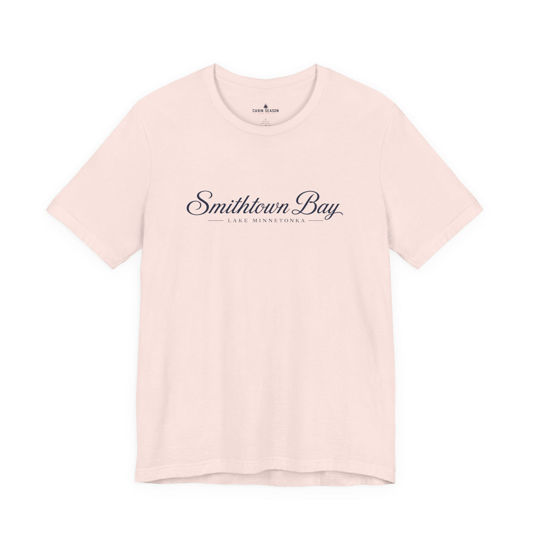 Smithtown Bay Script Tee - Lake Minnetonka Short Sleeve T-Shirt