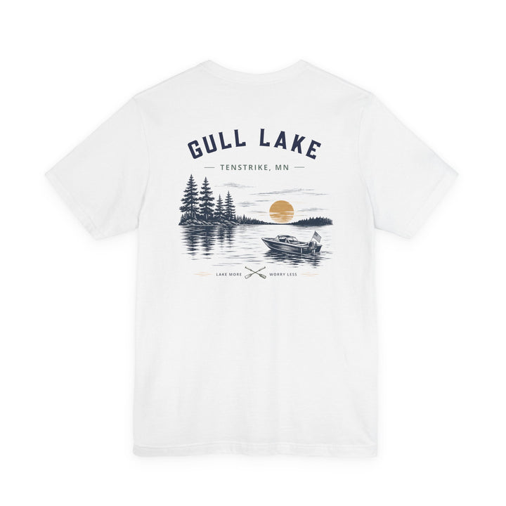 Gull Lake Tenstrike, MN Shirt -  Lake More Worry Less Tee