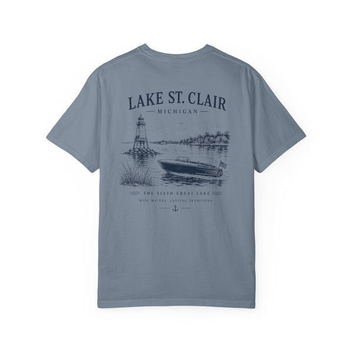 Lake St. Clair Michigan Tee - The 6th Great Lake Shirt