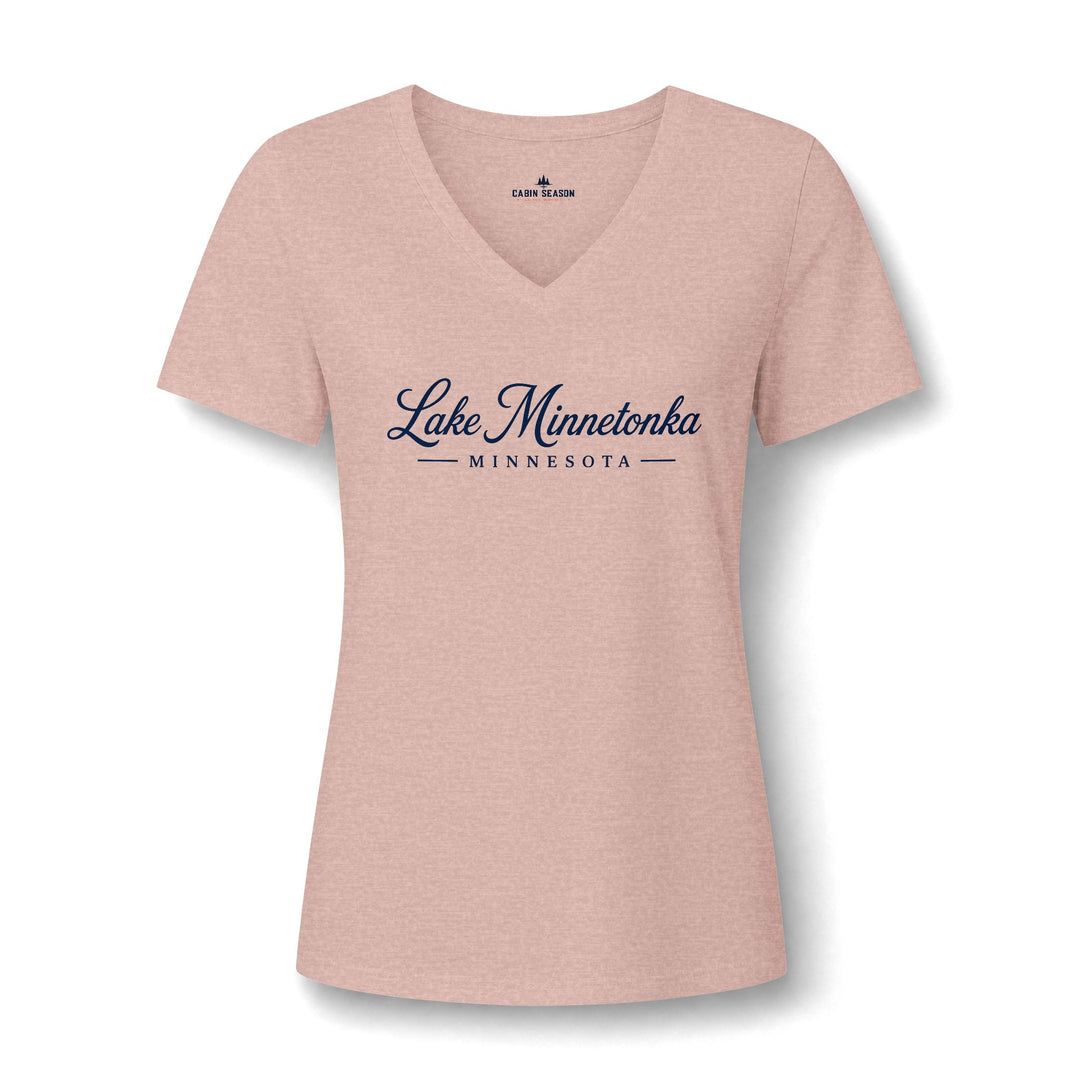 Lake Minnetonka V-Neck Tee — &