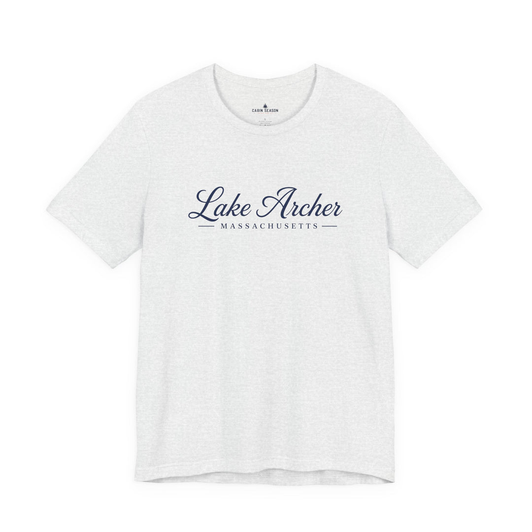 Lake Archer Massachusetts Script T-Shirt