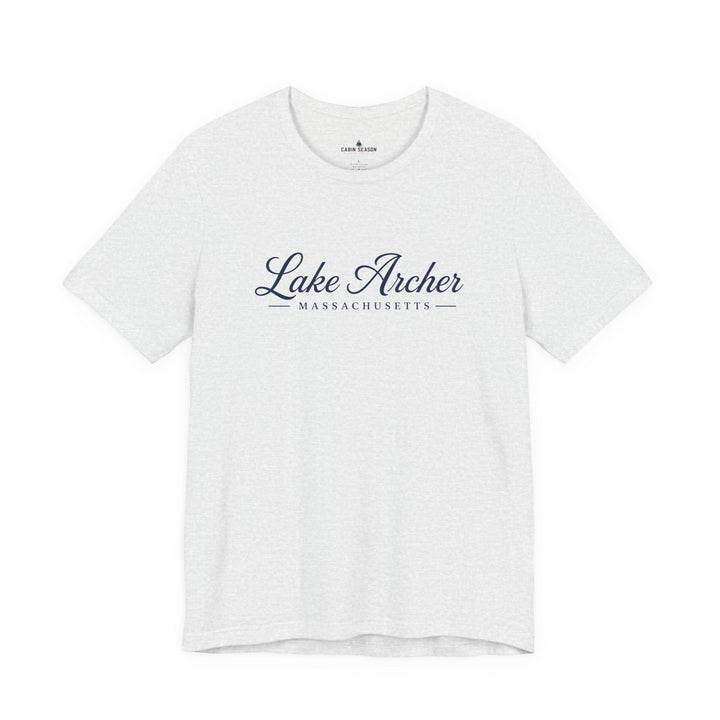 Lake Archer Massachusetts Script T-Shirt