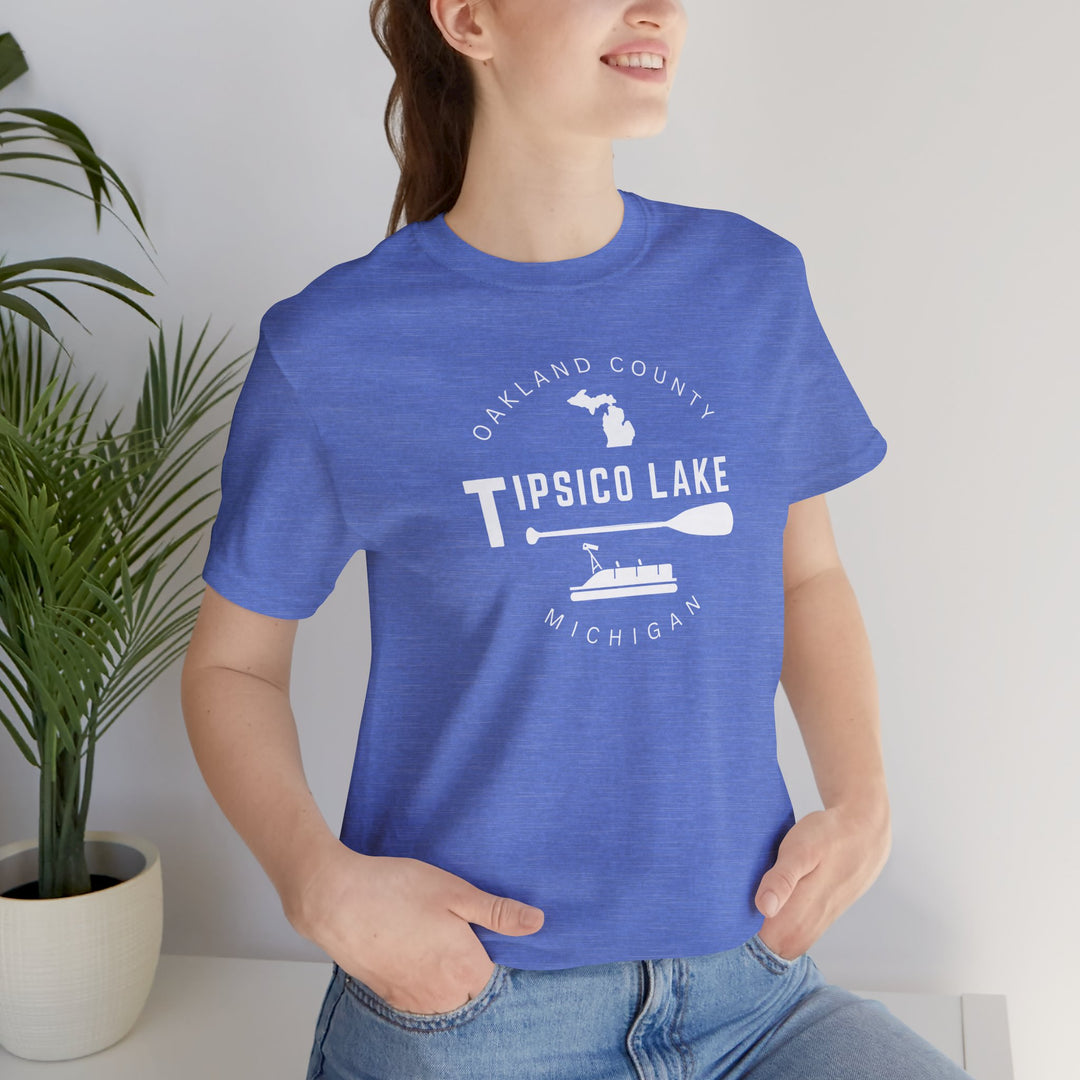 Tipsico Lake Tee — Oakland County Michigan Lake Shirt