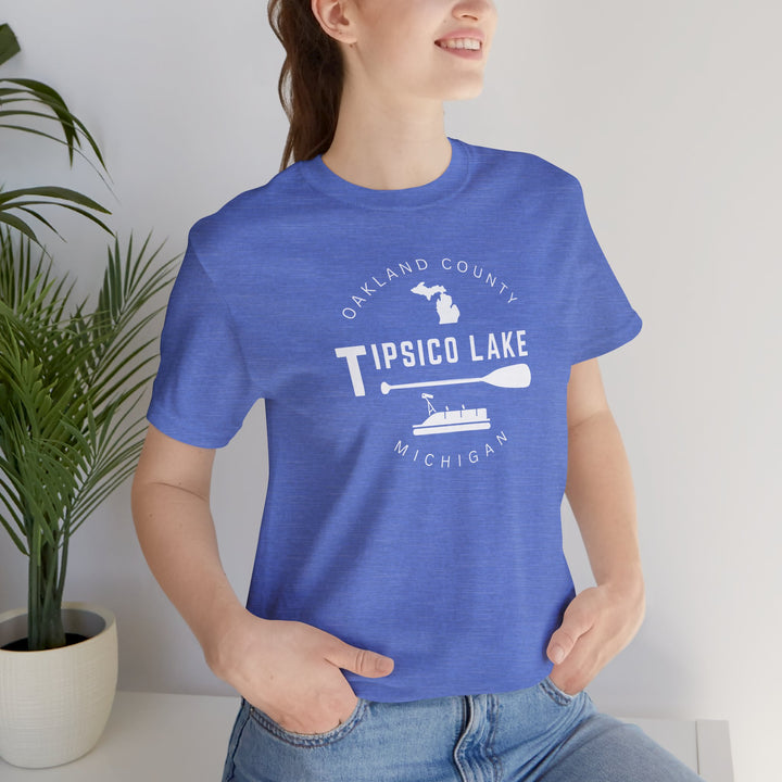 Tipsico Lake Tee — Oakland County Michigan Lake Shirt