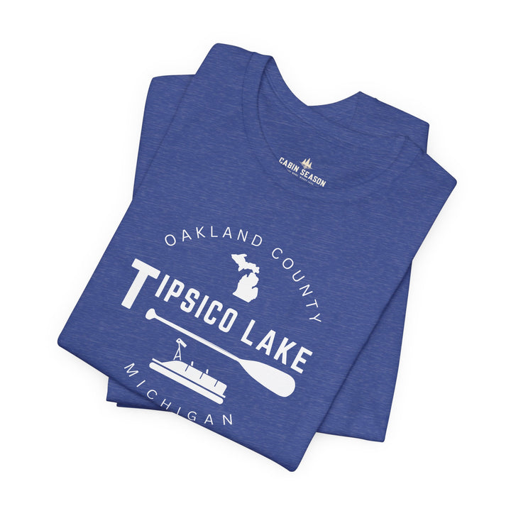 Tipsico Lake Tee — Oakland County Michigan Lake Shirt