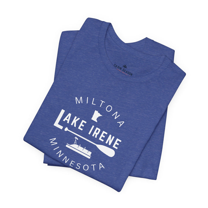Lake Irene Minnesota - Pontoon Tee