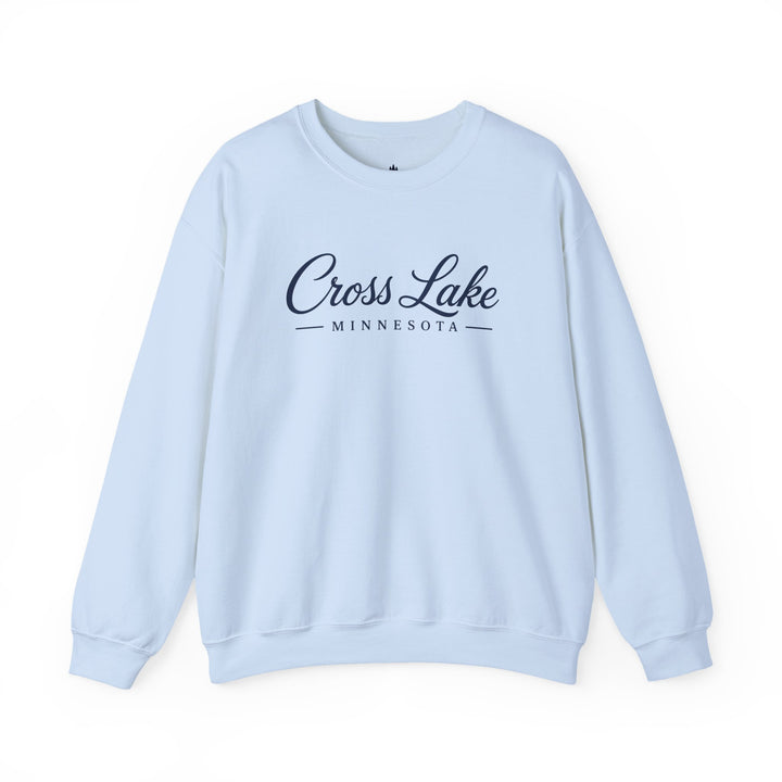 Cross Lake Minnesota Crewneck Sweatshirt