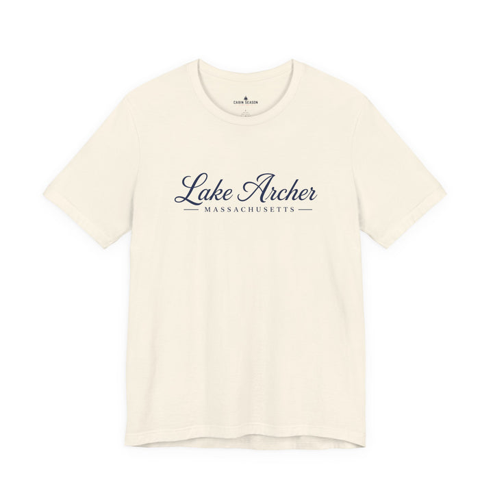 Lake Archer Massachusetts Script T-Shirt