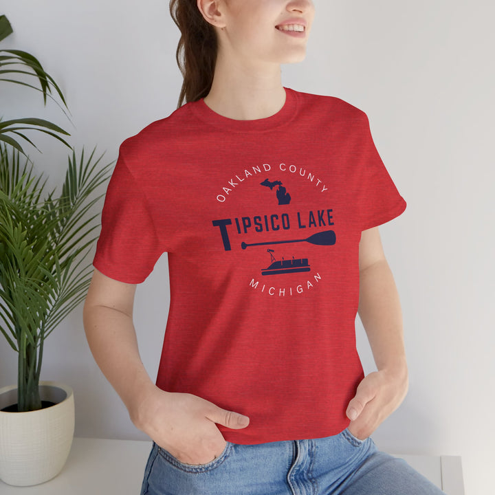 Tipsico Lake Tee — Oakland County Michigan Lake Shirt