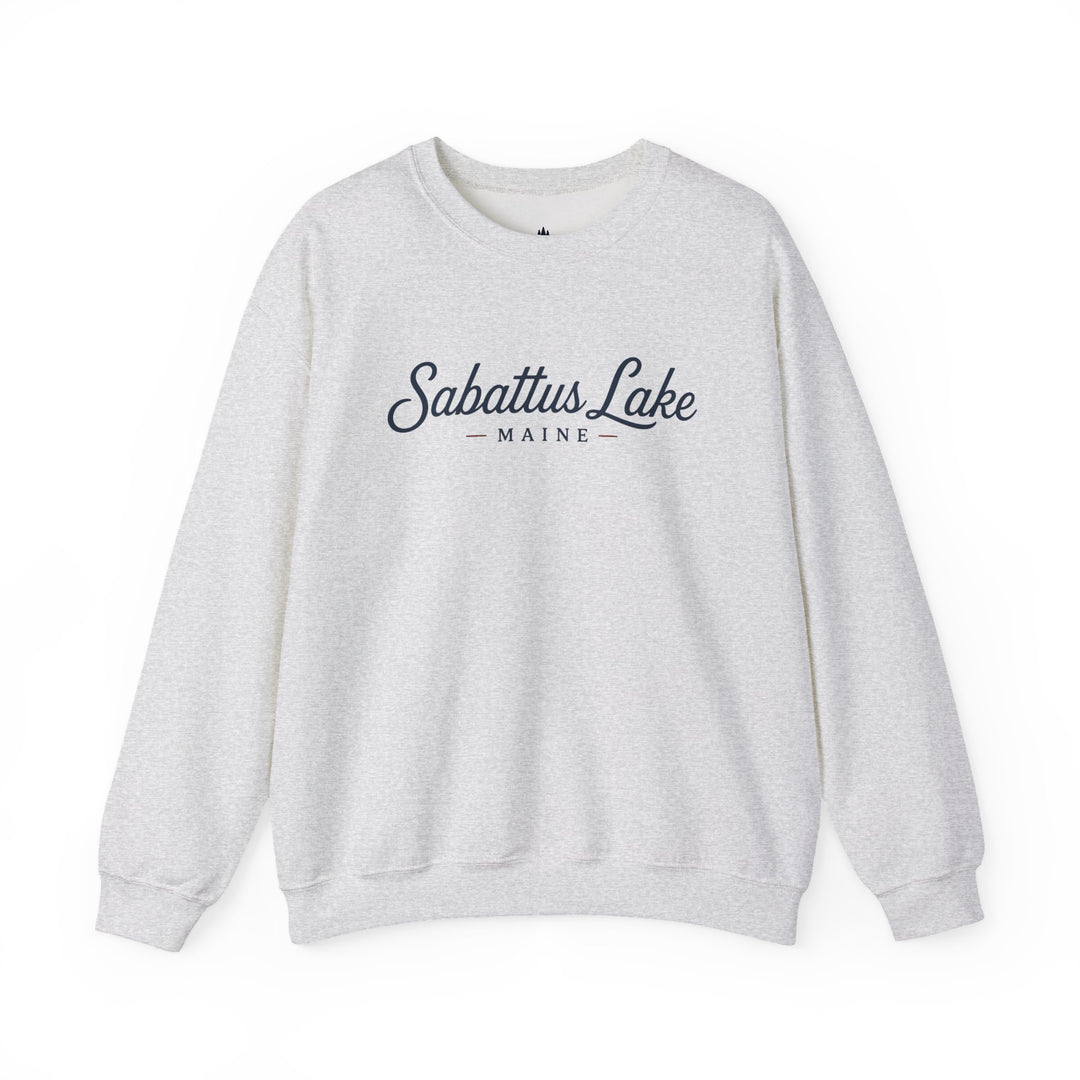 Sabattus Lake Maine Crewneck Sweatshirt