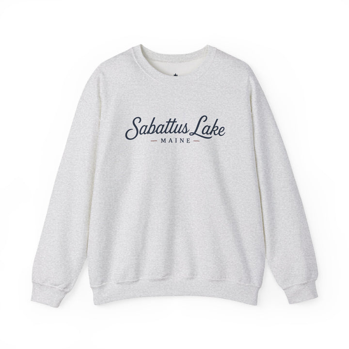 Sabattus Lake Maine Crewneck Sweatshirt
