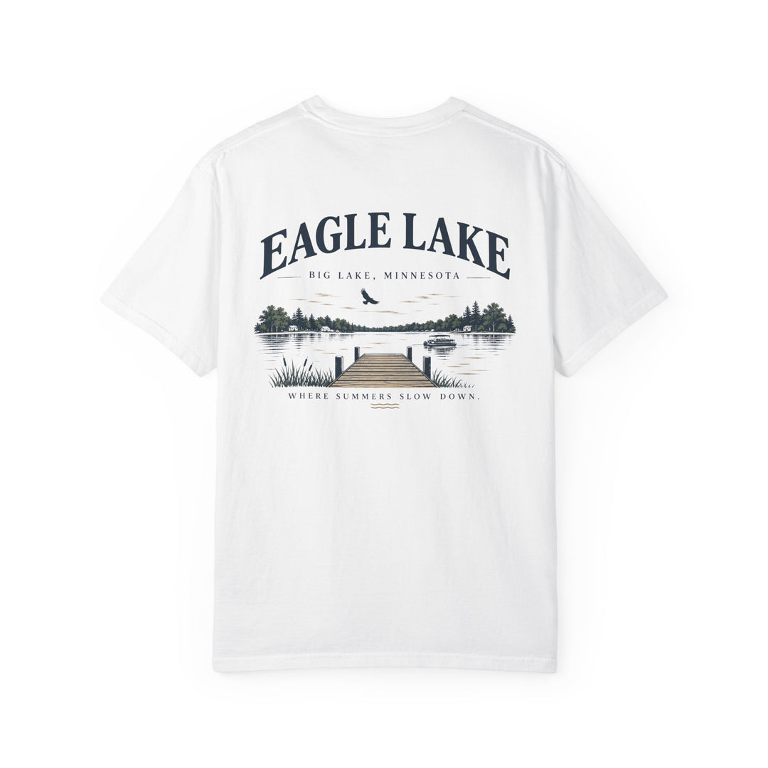 Eagle Lake T-Shirt - Vintage Lakeside Graphic (Eagle Lake - Big Lake, MN)