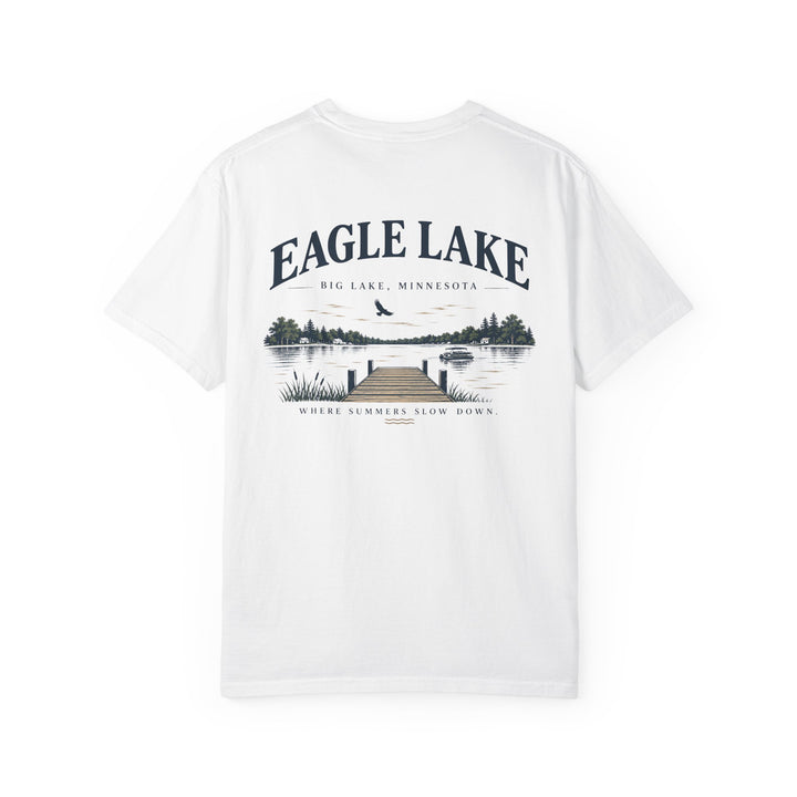 Eagle Lake T-Shirt - Vintage Lakeside Graphic (Eagle Lake - Big Lake, MN)