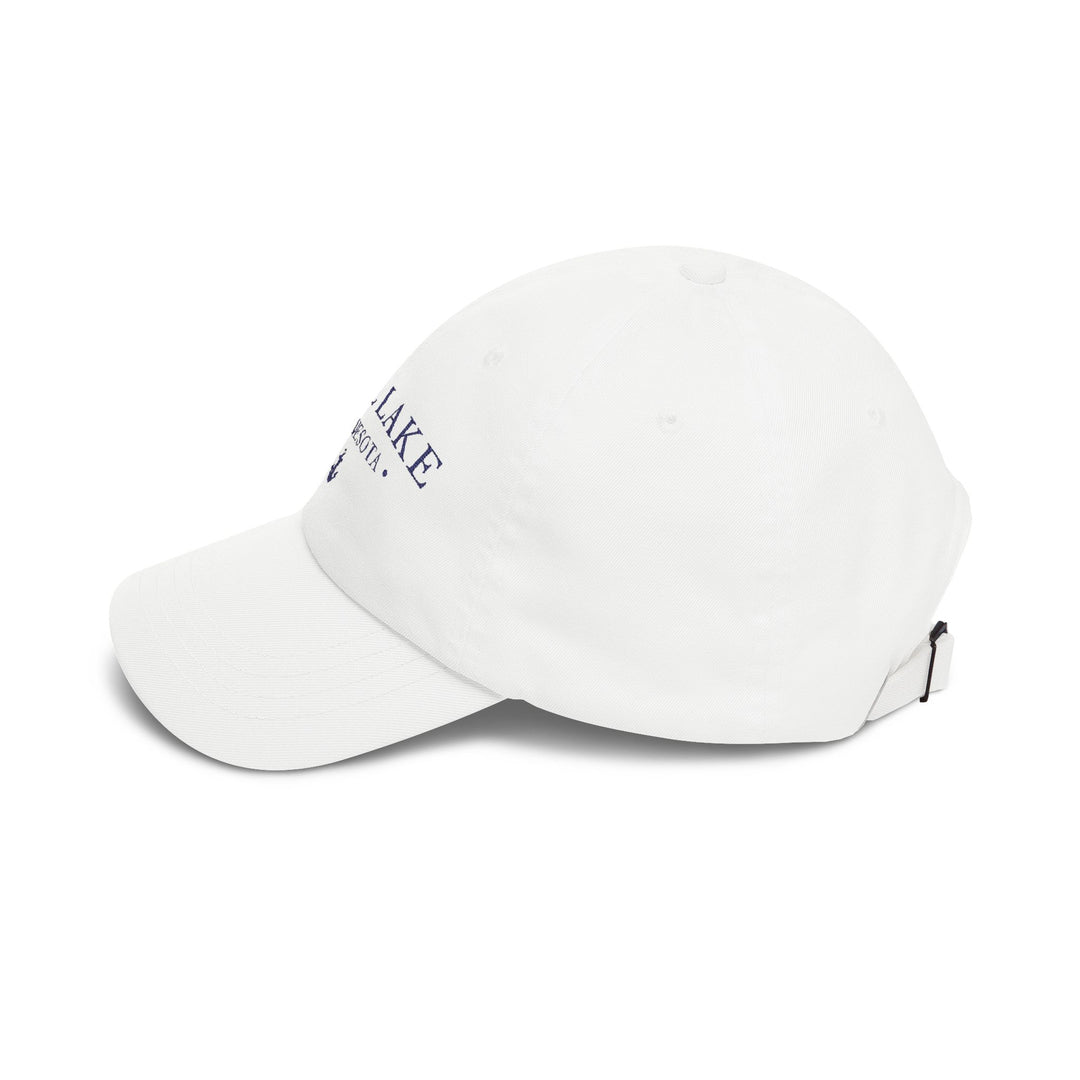 Gull Lake Minnesota Hat - Light Embroidered Anchor Hat