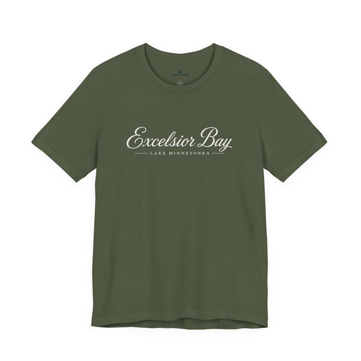 Excelsior Bay Lake Minnesota Script Tee