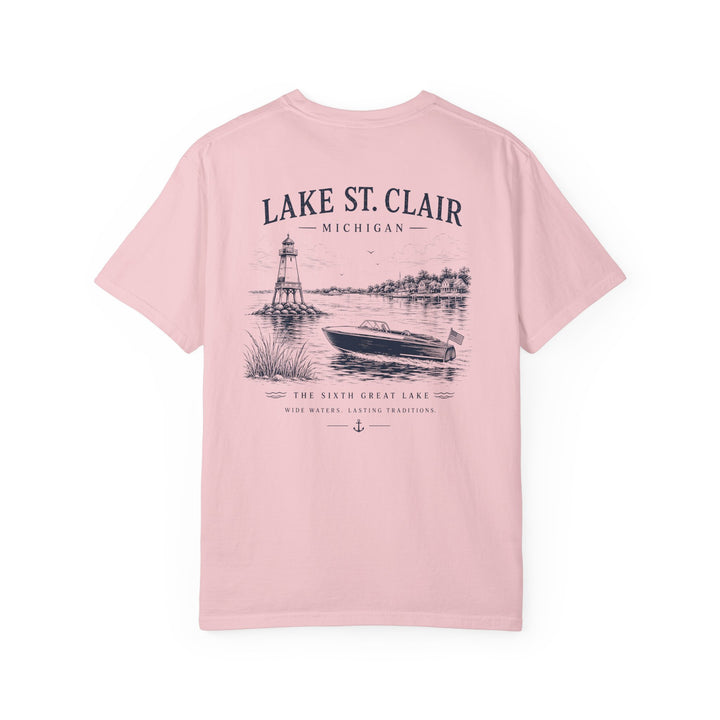Lake St. Clair Michigan Tee - The 6th Great Lake Shirt