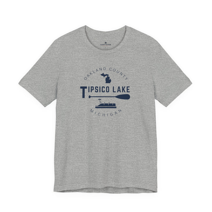 Tipsico Lake Tee — Oakland County Michigan Lake Shirt