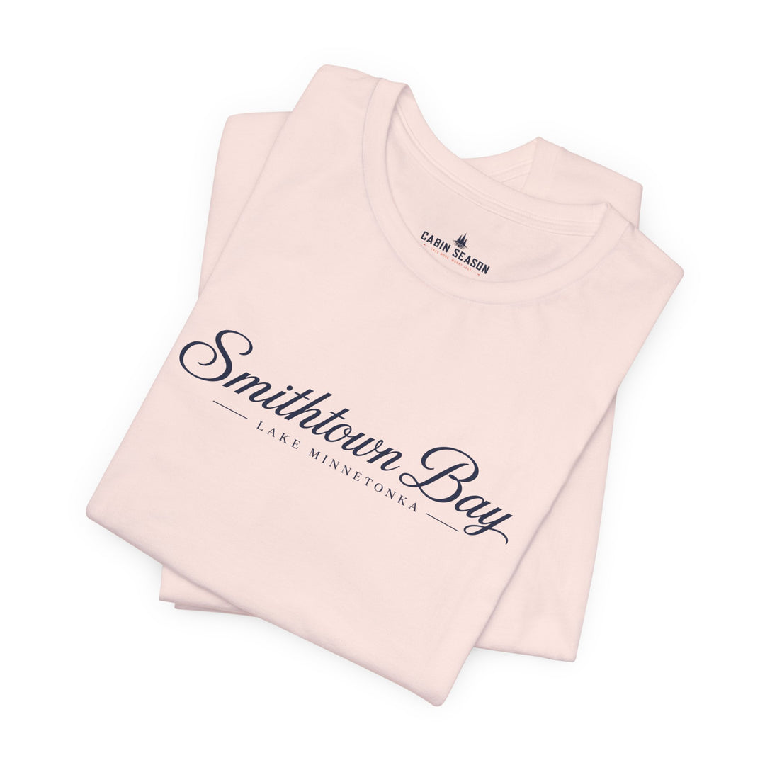 Smithtown Bay Script Tee - Lake Minnetonka Short Sleeve T-Shirt
