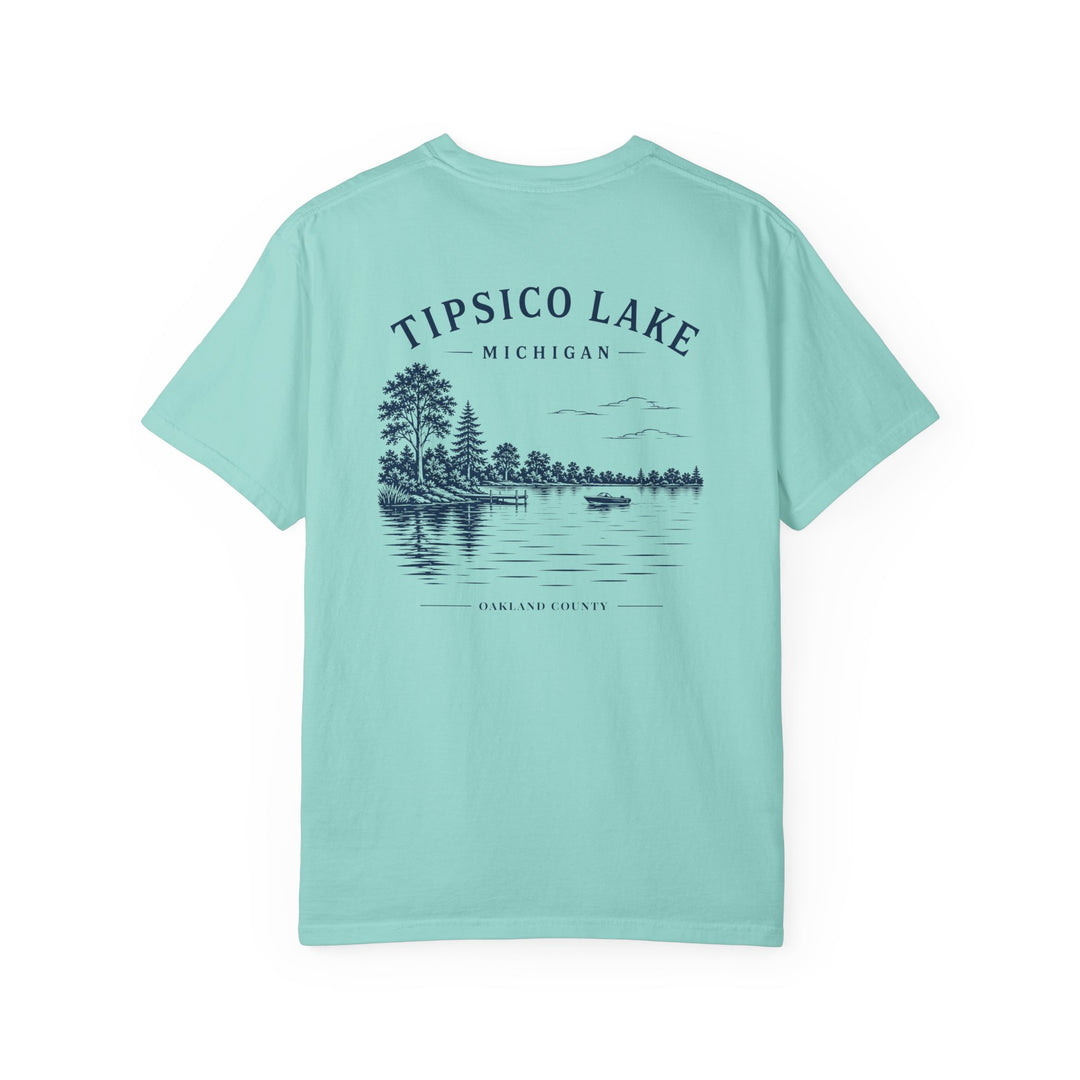 Tipsico Lake Tee — Michigan Lakeside Cabin Vintage Graphic Tee