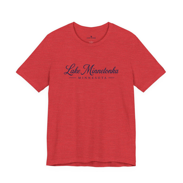 Lake Minnetonka Tee - Minnesota Lake Script Shirt