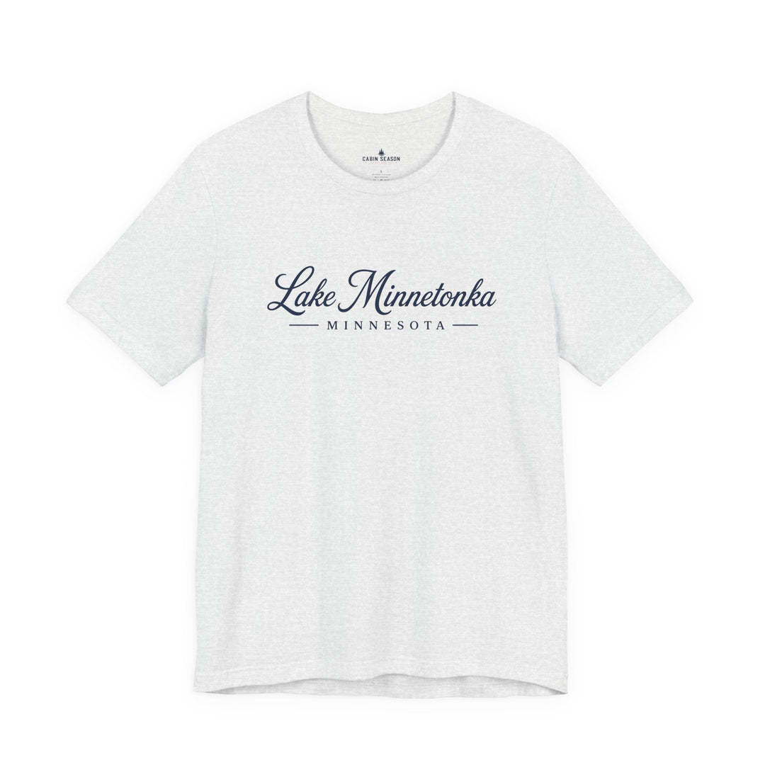 Lake Minnetonka Tee - Minnesota Lake Script Shirt