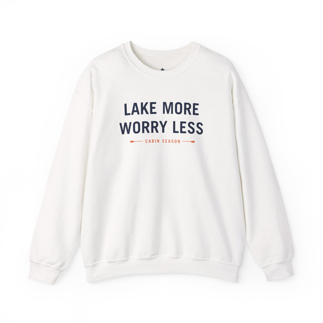 Cabin Season “Lake More, Worry Less” Crewneck Sweatshirt