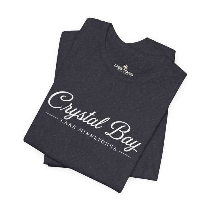 Crystal Bay Lake Minnetonka Tee - Lake Minnetonka Script T‑Shirt