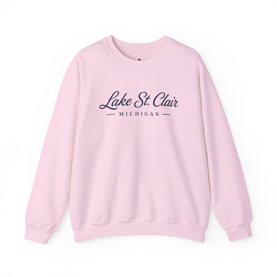 Lake St. Clair Michigan Crewneck Sweatshirt
