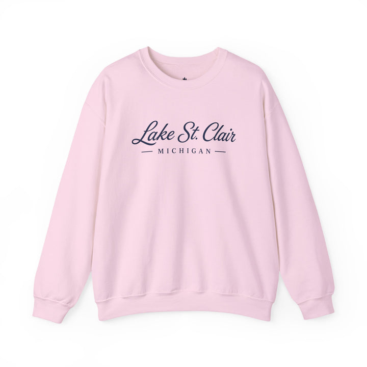 Lake St. Clair Michigan Crewneck Sweatshirt